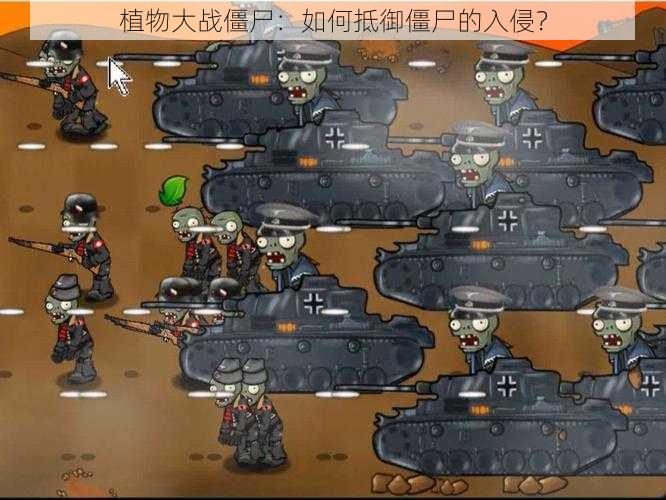 植物大战僵尸:如何抵御僵尸的入侵?